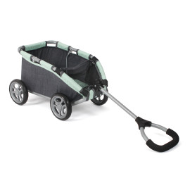 Ziehwagen grau/türkis
