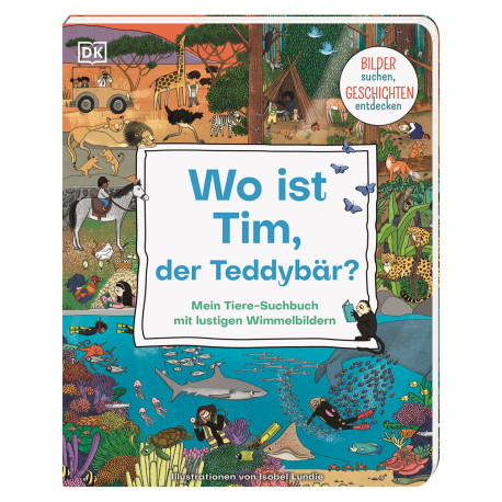Wo ist Tim, der Teddybär?