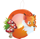 Laternenbastelset Fuchs