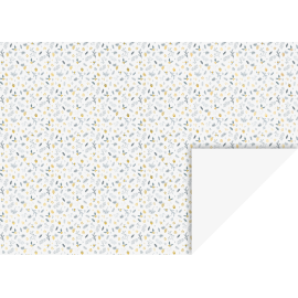 Karton 50x70cm 300g Zweige gold