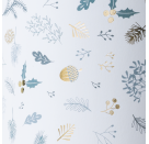 Karton 50x70cm 300g Zweige gold