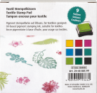 Stempelkissen Textil 9 St. sort