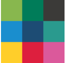 Stempelkissen Textil 9 St. sort