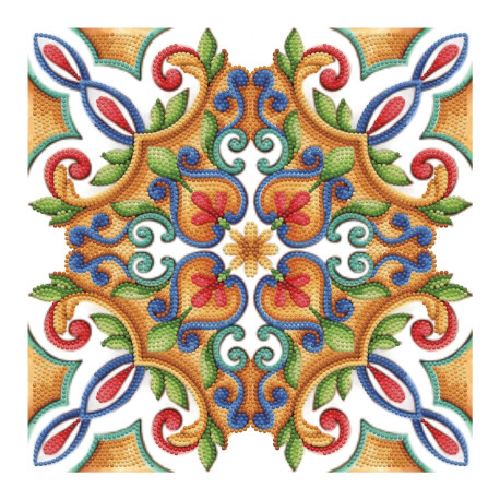 Diamond Painting Portugiesische Fliese