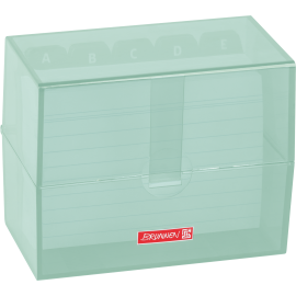 Karteibox A7 gefüllt mint