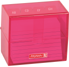 Karteibox A8 gefüllt tulip