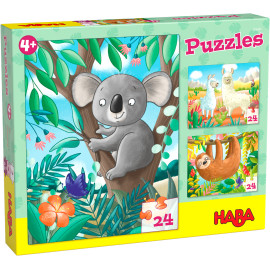 HABA Puzzles Koala, Faultier & Co.