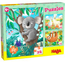 HABA Puzzles Koala, Faultier & Co.