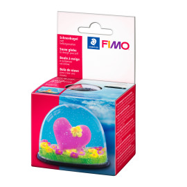 Zubehör FIMO Schneekugel oval