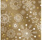 Karton 50x70cm 300g Kristall gold