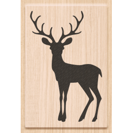 Timbres et tampons encreursStamps and stamp padsStempels en stempelkussensStempel Weihnachten   Christmas Deer