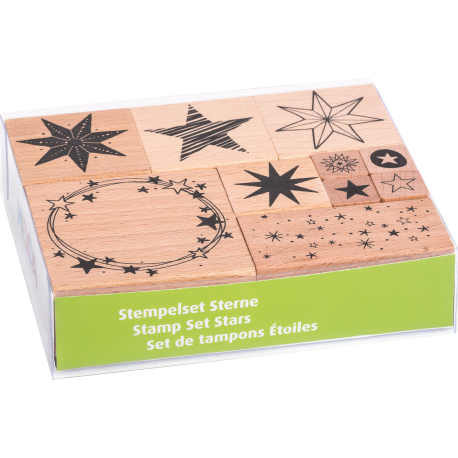 Stempelset Sterne