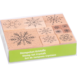 Stempelset Kristalle