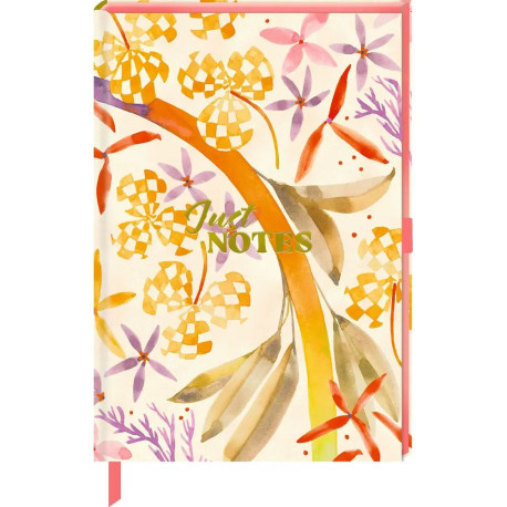 Notizbuch DIN A5 - Just Notes (ORANGE), Kreuzraster