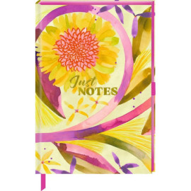 Notizbuch DIN A5 - Just Notes (YELLOW), Punktraster