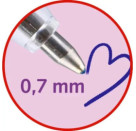 Radierbarer Gelstift - Einhorn-Paradies