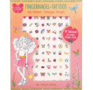 Fingernagel-Tattoos - Prinzessin Lillifee