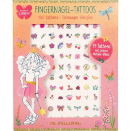 Fingernagel-Tattoos - Prinzessin Lillifee