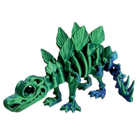Stegosaurus Skelett - Kristalltier, sort. i. D.