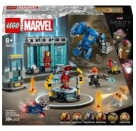 LEGO® Marvel Super Heroes™ 76315 Iron Mans Labor: Halle der Rüstungen