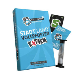 Stadt Land Vollpfosten Party Edition –   Jetzt geht s rund.    | Extrem