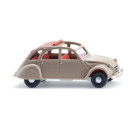 WIKING Citroën 2 CV - olivgrau