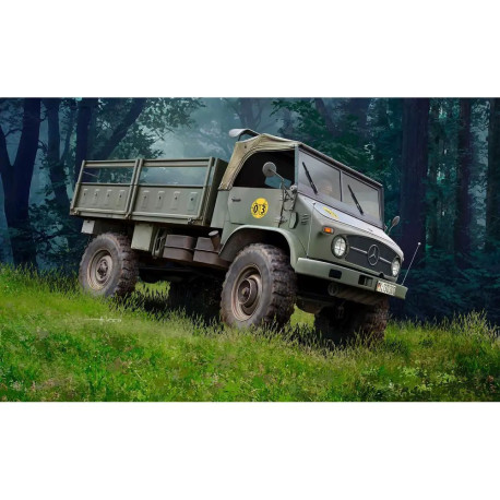 Model Set Unimog 404 S, Revell Modellbausatz mit Basiszubehör