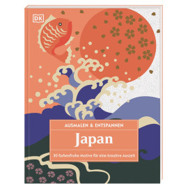 Ausmalen & Entspannen. Japan
