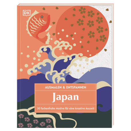 Ausmalen & Entspannen. Japan