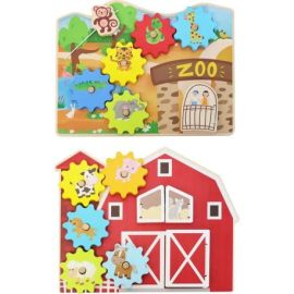 SpielMaus Holz Activity Spielbrett, 2-fach sortiert