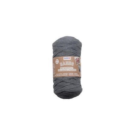 Bands Makramee 250g, grau