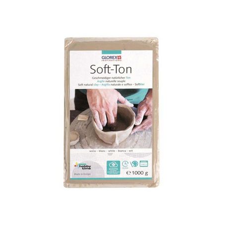 Soft-Ton weiss lufth/brennb.1