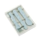Foodie Kinderbesteck-Set Happy dots Blau