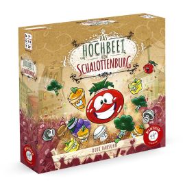 Das Hochbeet von Schalottenb.