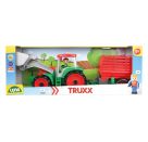 TRUXX Traktor mit Heuanhänger, Schaukarton