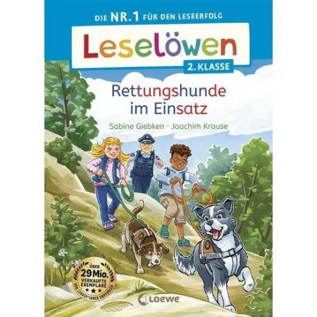 Leselöwen 2. Klasse - Rettungshunde im Einsatz