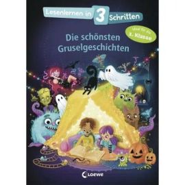 Lesenlernen in 3 Schritten - Die schönsten Gruselgeschichten