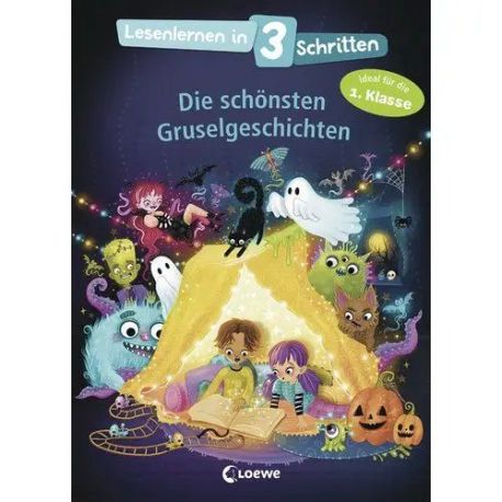 Lesenlernen in 3 Schritten - Die schönsten Gruselgeschichten