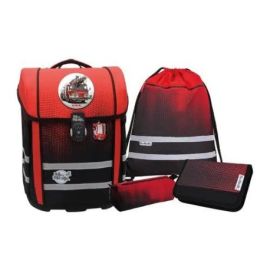 McNeill Schulranzen-Set PERFECTO, 5tlg. GRADIENT CRANBERRY -Kollektion 2025-
