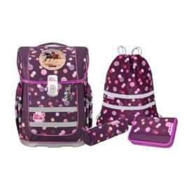 McNeill Schulranzen-Set ERGO COMPACTO, 5tlg. RUBY