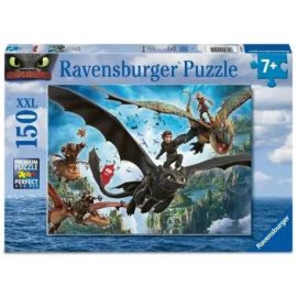 Ravensburger Kinderpuzzle 12004141 - Dragons New Movie - Puzzle für Kinder ab 7 Jahren, mit 150Teilen im XXL-Format