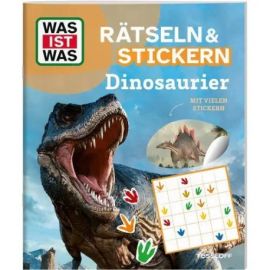 WIW Rätseln&Stickern Dinosaur