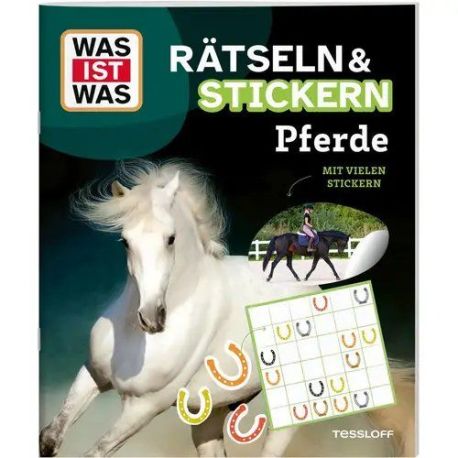 WIW Rätseln&Stickern Pferde