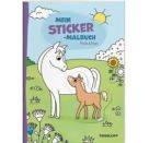 Mein Sticker-Malbuch. Pferde
