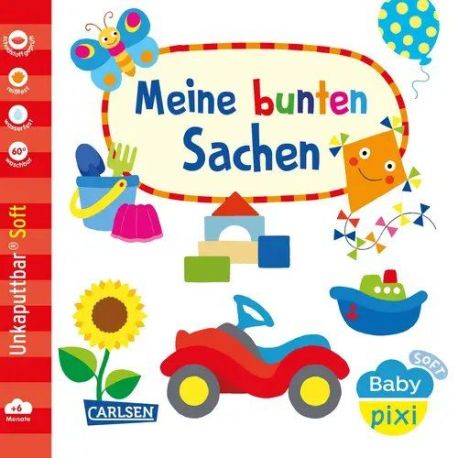 Baby Pixi Stoff bunte Sachen