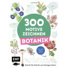 300 Motive zeichnen Botanik