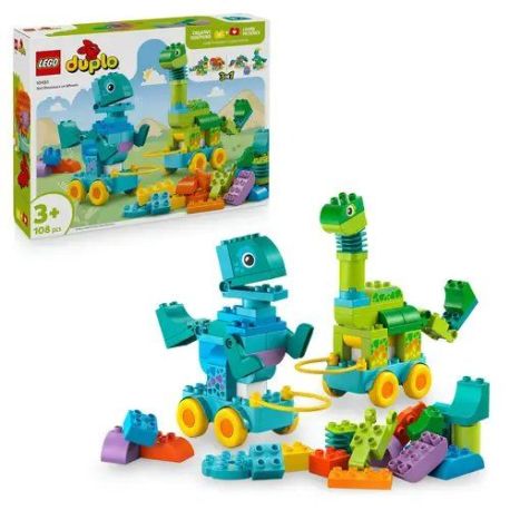 Dinos auf Rädern 3-in-1 Set