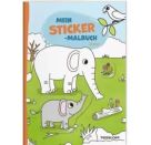 Mein Sticker-Malbuch. Zootier