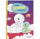 Mein Sticker-Malbuch. Weltrau