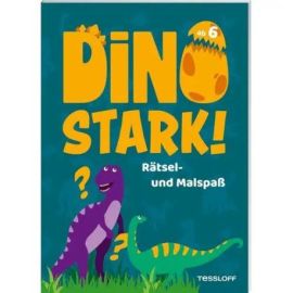 Dinostark! Rätsel- und Malspa